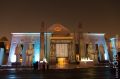 Light-Show am Wafi-Center