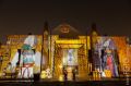 Light-Show am Wafi-Center