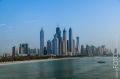 Blick auf die Dubai Marina